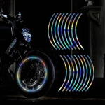 Tomall 18PCS Lengthen 16"-19" Reflective Wheel Rim Stripe Decal For Gradient. Fixed Price $16.92.