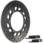 Niche Brake Rotor Pad Kit Yamaha 3D8-25806 Rear Left Semi Metallic. Fixed Price $53.95.