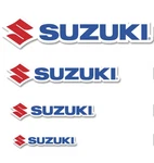 Dcor 40-40-106 Decal Pack 6IN. Logo Suzuki. Fixed Price $15.49.