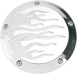 Joker Billet Derby Cover Flame Chrome W Mount Road Glide Custom 10-19. Fixed Price $180.41.
