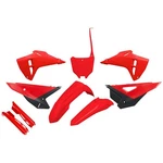 Ufo Original Black Plastic Kit Set Full Complete Honda CRF250R CRF450R 2025-2026. Fixed Price $109.82.