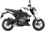 Dcor Z-125 Pro Graphic Retro White Motorcycle Street Bike 20-20-318 4302-6188. Fixed Price $114.27.