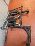 1979 Yamaha Foot Pegs Side Main Center Stand With Spring. Fixed Price $29.99.