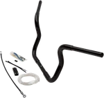 Fat Baggers Inc. 1-1/4" Ez Install Round Top Handlebar Kit 10" Black. Fixed Price $180.99.