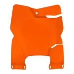 Front Number Plate Ufo Plast Start Cover Orange Oem. Fixed Price $40.78.