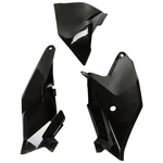 Ufo Side Panels Number Plates Black KT04086#001. Fixed Price $47.53.