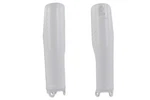 Polisport White Lower Fork Guards 19-26 CRF250, CRF450. Fixed Price $21.95.
