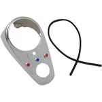 Drag Specialties DS-373656 Three-light Dash Cover Chrome. Fixed Price $108.07.