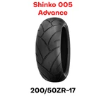 New Shinko Advance Motorcycle Tire Rear 200/50-17 17" Zr. Fixed Price $175.95.