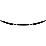 Memphis Shades Hd MEB0943 Black Dish Windshield Trim For 96-13 Batwing. Fixed Price $69.95.