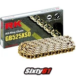 Yamaha FZ09 MT09 Gold Black Chain Rk X-ring Xso 150 Link 525 Extended Swingarm. Fixed Price $269.00.