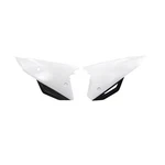 Ufo Plastics Side Number Plates For Honda White HO05606-041. Fixed Price $17.81.
