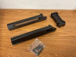 Hofmann Designs H/d Billet Risers 10" Black Kickback HDB-1006B. Fixed Price $323.99.