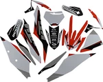 Dcor Complete Graphics Kit 9 White Ktm SX/250 SX-F/350 SX-F/450. Fixed Price $114.39.
