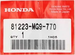 Genuine Honda Lock Setting Plate Part Number 81223-MG9-770. Fixed Price $12.99.