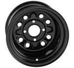 Quadboss 608488 12X7 4X110MM Steely Gloss Black Wheel. Fixed Price $85.59.