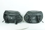 2004 Harley Softail Heritage Classic Rear Left Right Saddlebags Luggage Leather. Fixed Price $261.00.